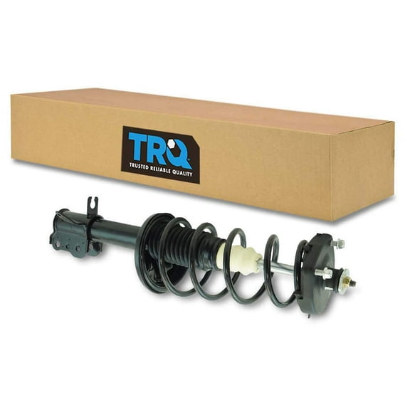 TRQ Rear Right Complete Strut & Coil Spring Assembly Passenger Side Fits Select 1999-2003 Mazda Protege