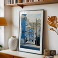 thumbnail image 5 of Coastal Alleyway 02 - Ocean City Maryland Photography Beach House Architecture Boardwalk Coastal Seaside Cityscape Travel Poster Black Framed Wall Art Print 16 x 24 inches, 5 of 8