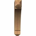 thumbnail image 2 of Ekena Millwork 5 1/2"W x 32"D x 32"H Thorton Craftsman Smooth Bracket, Western Red Cedar, 2 of 13