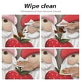 thumbnail image 4 of WYYP Fitted Tablecloth for Round Table,Valentine's Day Gnome Love Rose Table Cover with Elastic Edge Waterproof Table Cloth,Sweet Dwarf Pink Circle Table Covers for Kitchen Indoor Outdoor Picnic White, 4 of 7