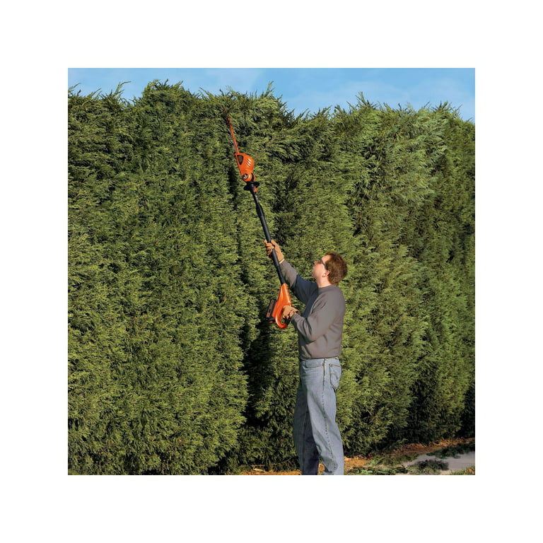 BLACK+DECKER 20V MAX Cordless Extendable Pole Hedge Trimmer - farm & garden  - by owner - sale - craigslist