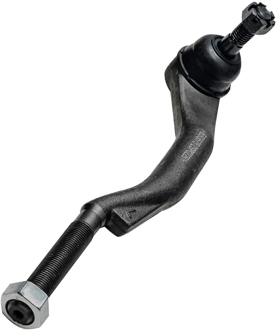 Detroit Axle - 4 Front Tie Rods for 2002-2009 Chevrolet Trailblazer GMC Envoy 2003 2004 2005 2006 2007 2008 Inner & Outer Tie Rod Ends