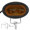 thumbnail image 1 of Foco LED antiniebla IP67 de 4 pulgadas, 1230 V, 20 W, amarillo y blanco, bicolor, para parachoques delantero de coche, motocicleta y todoterreno (tipo B), 1 of 14