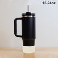 thumbnail image 3 of Unique Bargains 1 Pc Portable Flash Water Bottle Boot Gold Tone Silicone, 3 of 5