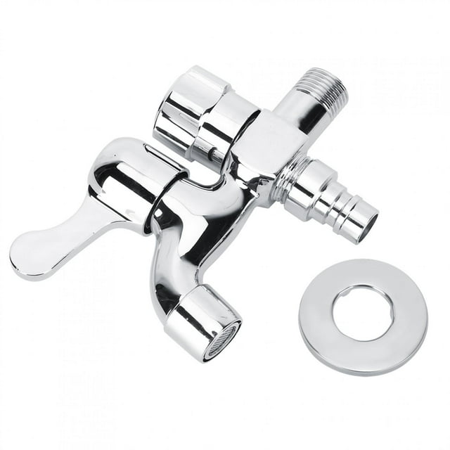 Water Faucet,G1/2in Copper Electroplating Washing Home Faucet Water Tap Meticulously Designed