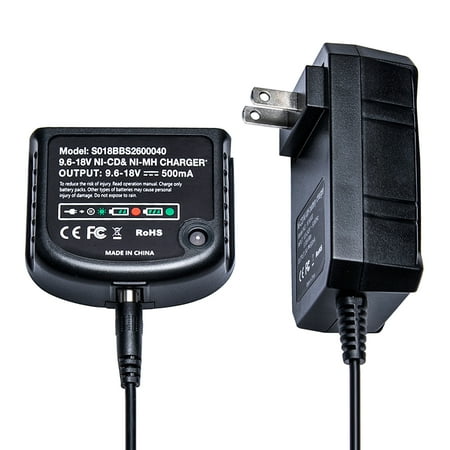 

Battery Charger for Black & Decker 9.6V-18V Battery Charger US Plug