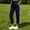 Navy, variant on Hueook Khaki Pants Women Lounge Khaki Pants High Waisted Pants Full with Elastic Pocket Casual Navy L