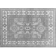 thumbnail image 1 of Ahgly Company Indoor Rectangle Geometric Gray Traditional Area Rugs, 2' x 3', 1 of 1