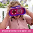 thumbnail image 2 of Educational Insights GeoSafari Jr. Kidnoculars Pink Binoculars For Toddlers & Kids, Gift for Toddlers Ages 3+, 2 of 4