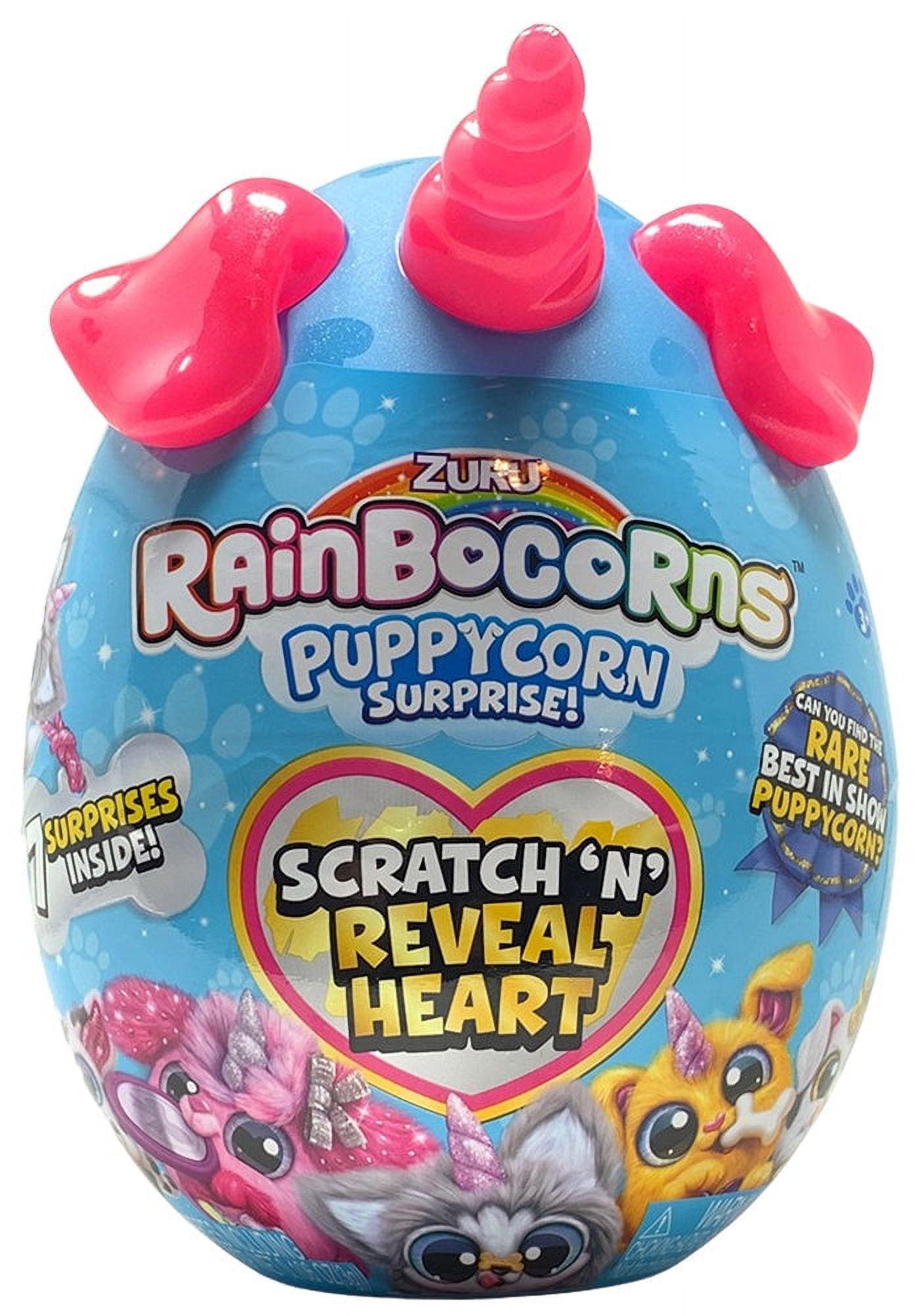 Rainbocorns Sparkle Heart Surprise Series 3 Puppycorns - random or select individual (mini rainbocorn) - image 3 of 4