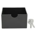 thumbnail image 2 of Coins Saving Box,Children Mini Key Money Cash Box Metal Money Box Striking Appearance, 2 of 9