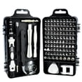 thumbnail image 1 of 115 en 1 Kit de Tournevis de Précision Kit Mini Tournevis Multi Ordinateur PC Téléphone Mobile Outil de Réparation Outils à Main Noir, 1 of 5