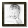 thumbnail image 2 of ArtToFrames 12" x 12" Black Panel With Silver Lip Picture Frame, 12x12 inch Multi Wood Poster Frame (WOM-5093), 1 Pack, 2 of 6