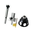 thumbnail image 3 of DYNWAVECA Workbench Hole Drill Bit and Punch Set Table Hole Trimmer Easily Install Professional Accessory Polished Finish Tool 20x90mm Drill Bit, 3 of 6