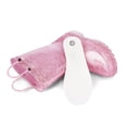 thumbnail image 3 of Kushyshoo Kids Pink Glitter Light up Rain Boot Size 3 Toddler Girl, 3 of 5