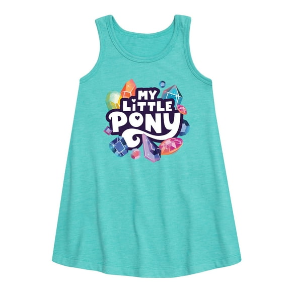 My Little Pony - Crystals Logo - Girls Aline Dress