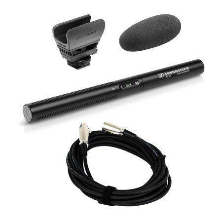 Sennheiser MKE 600 Microphone w/ 20-foot XLR Cable Bundle