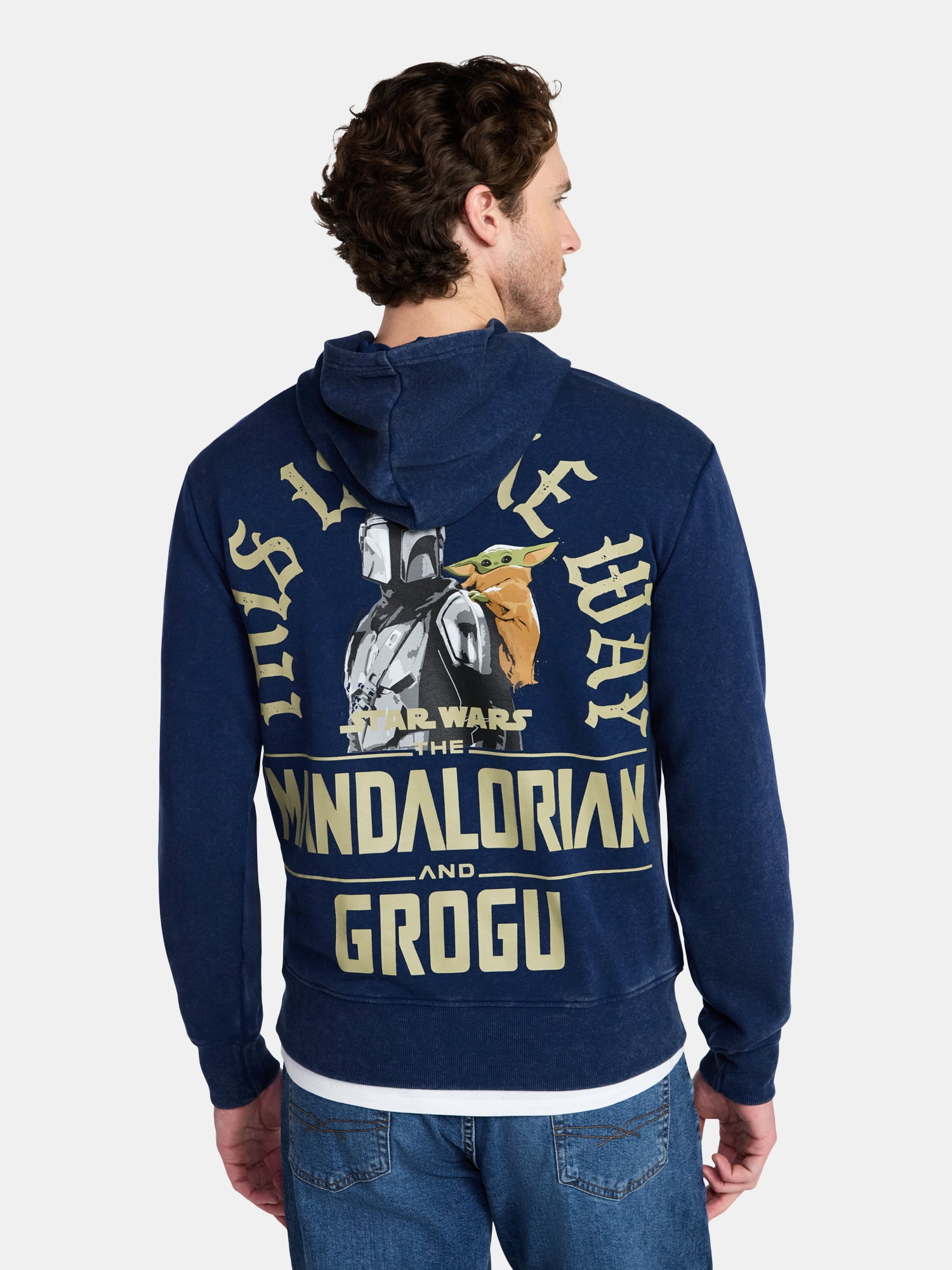 The Mandalorian Men's and Big Men's Graphic Hoodie, Sizes S-3XL