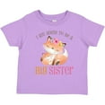 thumbnail image 3 of Inktastic I Am Going to Be a Big Sister - Floral Fox Girls Toddler T-Shirt, 3 of 5