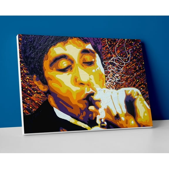 Tony Montana Poster or Wrapped Canvas
