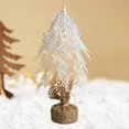 thumbnail image 4 of kusrkot Small Christmas Tree with Lights Branches Tree for Bedroom Party Home Wedding White L, 4 of 8