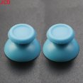 thumbnail image 1 of 2pcs 3D Analog Joystick Stick For PS5 Controller Analogue Thumbsticks Caps Mushroom Game Head Rocker Replacement light blue, 1 of 6