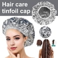 thumbnail image 4 of Gorro térmico para el cabello de papel de aluminio, 5 gorros reutilizables para procesamiento del cabello de papel de aluminio Gorros de acondicionamiento profundo Ducha para teñir el cabell, 4 of 5