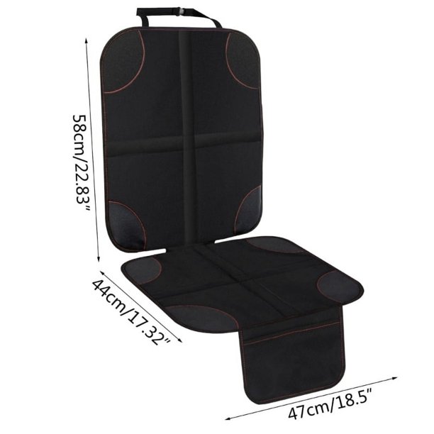 Universal Child Safety Seat Anti-Slip Anti-Scratch Mat Pads Waterproof Car Seat Protective Cover for-Baby Kid Protection