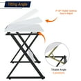Renwick Modern Drafting Table With Adjustable Tabletop & Pencil Ledge