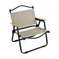 thumbnail image 4 of Silla plegable portátil para acampar, silla de playa baja para campamento, césped, senderismo, deportes, , Sunnimix  Reposapiés portátil, 4 of 8