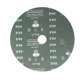 thumbnail image 3 of Discos de resina de óxido de 80 granos Uxcell con agujero central para lijado y pulido de aluminio marrón 5 piezas, 3 of 4