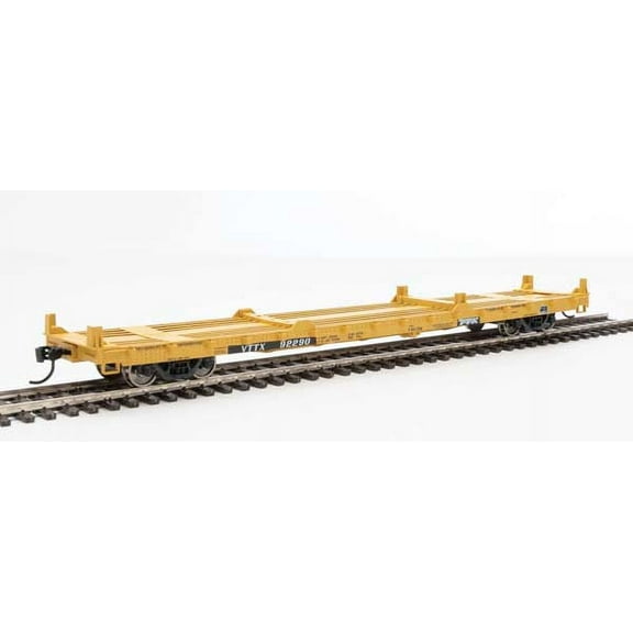 Walthers HO Scale 60' P-S Flatcar TTX/VTTX #92290 (20/40ft Container Loading)