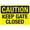 Warning Sign 3, variant on Caution Live Bees No Spray Zone Sign - 8"x12" Rust Free Aluminum Metal Sign, Indoor Outdoor Use for Fence Yard