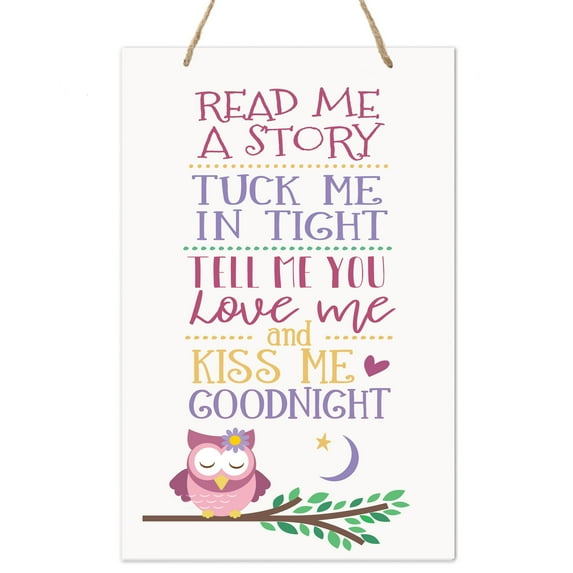 Wall Decor For Nursery Girls Bedroom Rope Hanging Wall Art Decoration