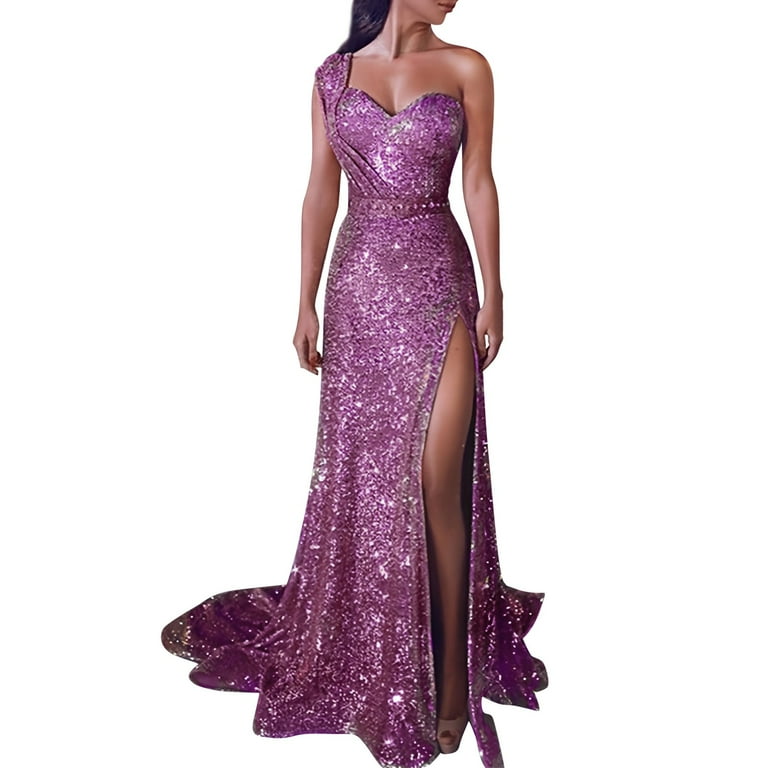 fitted lace wedding dress Zapaka Women High-Low Gold Cocktail Dress Spaghetti Straps Metallic Satin A-Line Party Dress, Tahiti / US8 main image 0