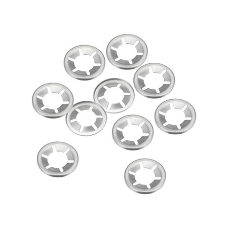 

M14 Starlock Washer 13.5mm I.D. 28mm O.D. Speed Clip Stainless Steel 10pcs