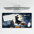 thumbnail image 4 of Happy Halloween Portuguese Water Dog Witch Pumpkins Bats Desk Mat Full Keyboard Mouse Pad PWD Portie Fishing Dog Lover Large Mousepad - 13012, 4 of 5