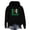 Black#1, variant on ShiShine St Patricks Day Sweatshirt for Women Hooded Long Sleeve Casual Pullover with Cute Print