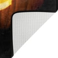 thumbnail image 5 of Dreamtimes Halloween Pumpkin Area Rug 72x48in Cool Black Cat Non-Slip Floor Carpet Comfort Floor Mats Decor for Indoor Living Dining Room and Bedroom Area, 5 of 7