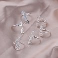thumbnail image 2 of Toe Ring Adjustable Opening Toe Knuckle Ring Women Summer Beach Foot Jewelry, 2 of 8