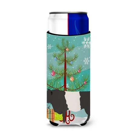 

Belted Galloway Cow Christmas Michelob Ultra Hugger for Slim Cans