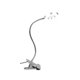 thumbnail image 5 of Lámpara de escritorio regulable con pinza, 28 LED, alimentada por USB, con cuello de cisne flexible, ahorro de energía y ecológica para leer, estudiar y trabajar (brazo de silicona de 25 cm de largo,, 5 of 5