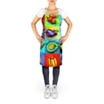 thumbnail image 2 of Carolines Treasures MW1227APRON Mixed Fruits & Vegetables Apron, 2 of 4