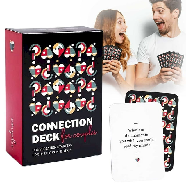 Couples Games Adult Card Games – Fun Thought Provoking Question Games For Couples New & Old To Ignite Communication – Appropriate & Playable W/Multiple Couples