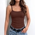 thumbnail image 5 of LEKWK Girls Ribbed Knit Camisole Kids Sleeveless Scoop Neck Tank Tops Slim Fit Stretch Comfy Undershirts Summer Casual Dance Yoga Going Out Tops 3-13Y, 5 of 7