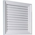 thumbnail image 2 of 24"W x 24"H x 1 1/4"P, Vertical Gable Vent Louver, Functional, 2 of 5