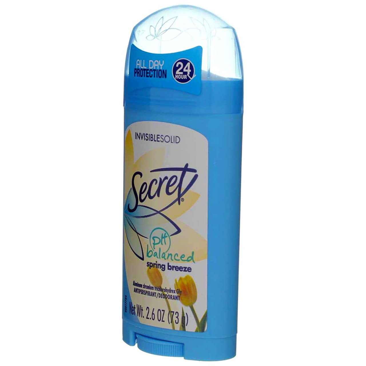 Secret Anti-Perspirant Deodorant Invisible Solid Spring Breeze 2.60 oz (Pack of 7)