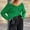Green, variant on VSSSJ Womens Long Sleeve V Neck Casual Comfy Knit Sweaters Solid Color Loose Fit Ribbed Basic Simple Pullover Jumper Sweater Tops Blue M