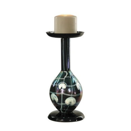 Dale Tiffany PG70344 Retro Seaside Heights Tall Candle Holder