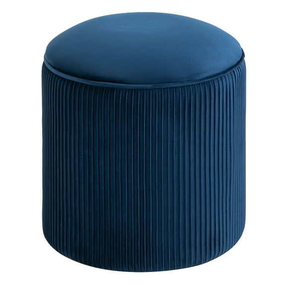 Blue Ottomans